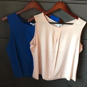 Calvin Klein sleeveless blouse